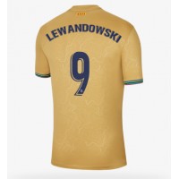 Barcelona Robert Lewandowski #9 Fotballklær Bortedrakt 2022-23 Kortermet